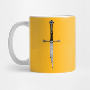 The Broken Sword Mug